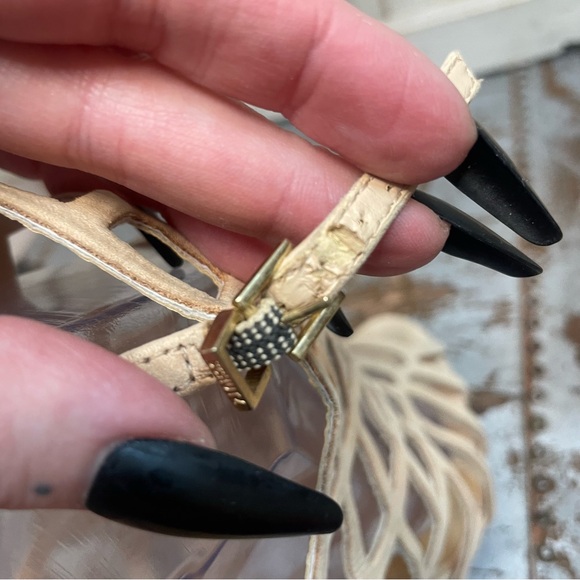 SCHUTZ Juliana Caged Stiletto Heels - Picture 12 of 16